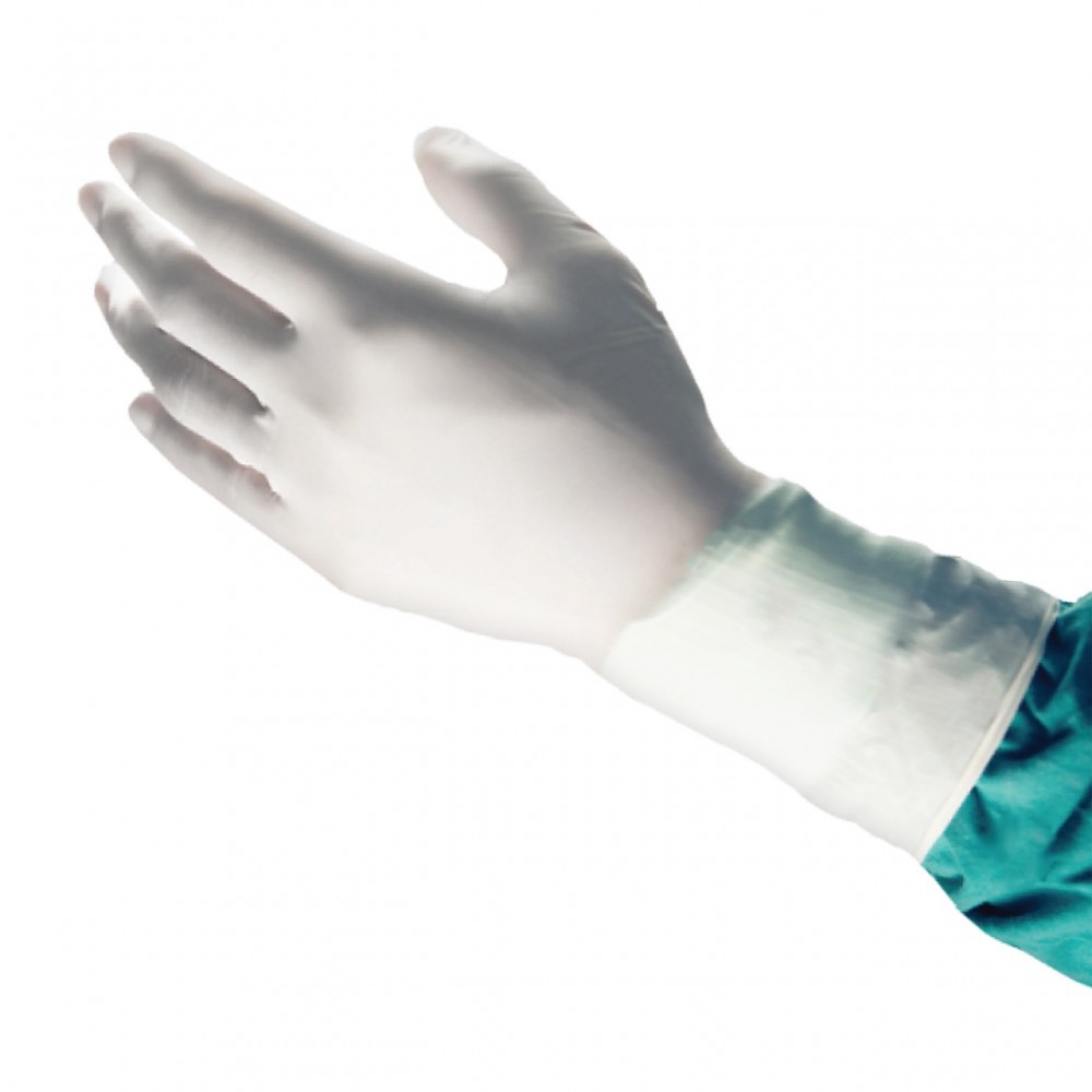 Sterile Polyisoprene White PowderFree Surgical Gloves 8